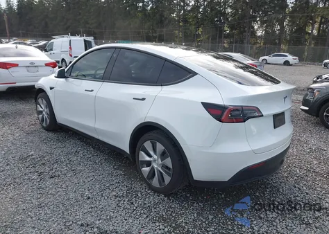 2022 Tesla Model Y Long Range Dual Motor All-Wheel Drive from USA, damaged, VIN 7SAYGAEE6NF516268